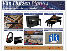 Tablet Screenshot of goedkoopste-piano-en-vleugel.nl